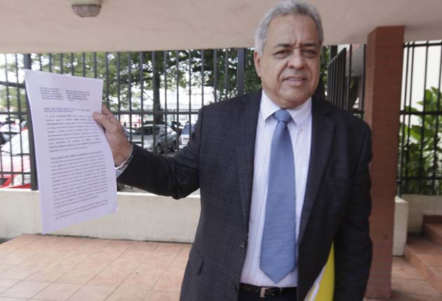 Alejandro Pérez denuncio las presiones de agentes de inteligencia. /Foto Archivo