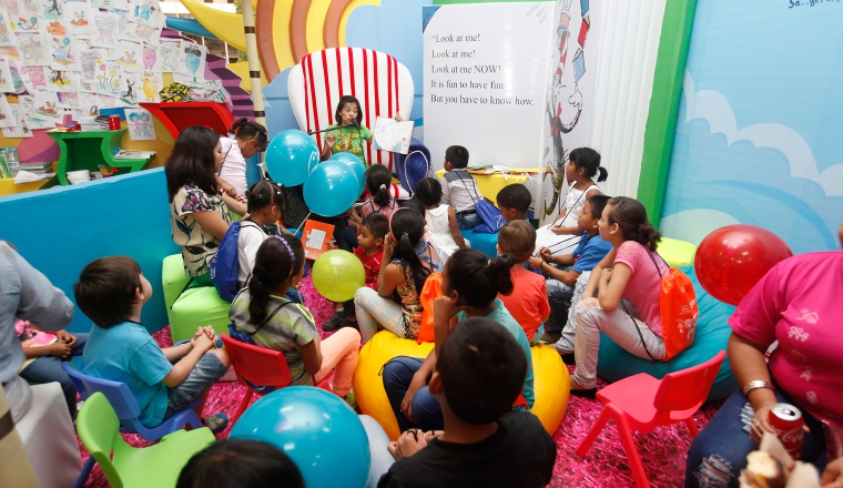 Para los niños hubo innumerables actividades. No tienen queja. /Foto Aurelio Herrera Suira