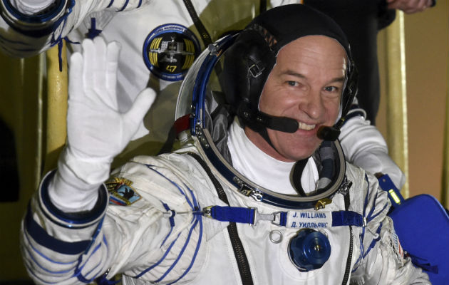 Astronauta Jeffrey Williams. FOTO/AP