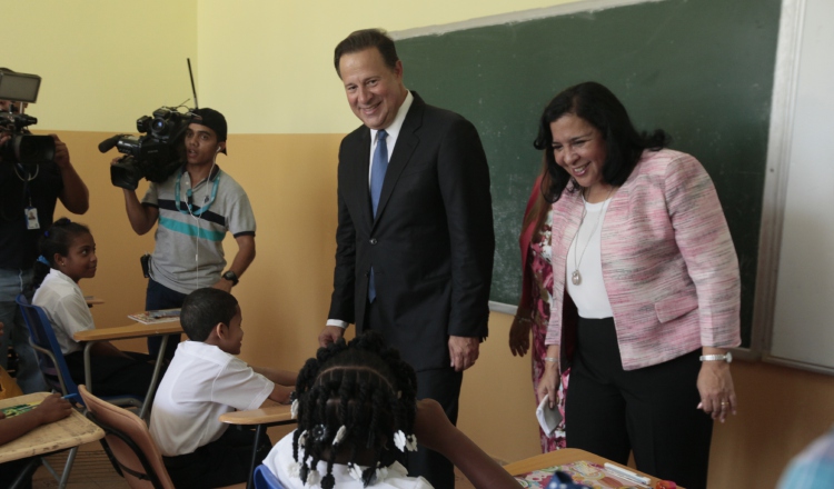 El presidente Varela contestó al incidente durante una gira por Chiriquí. /Foto Archivo