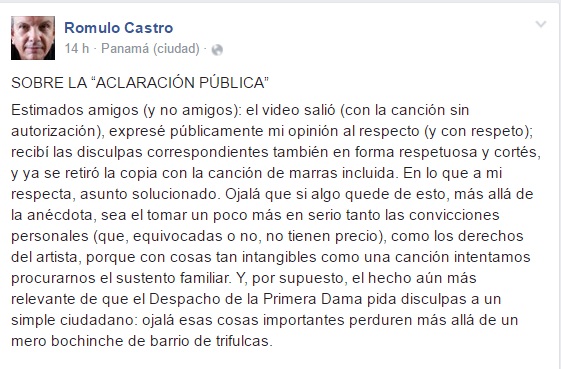 Asegura que se siente feliz porque Panamá será sede la JMJ en el 2019.