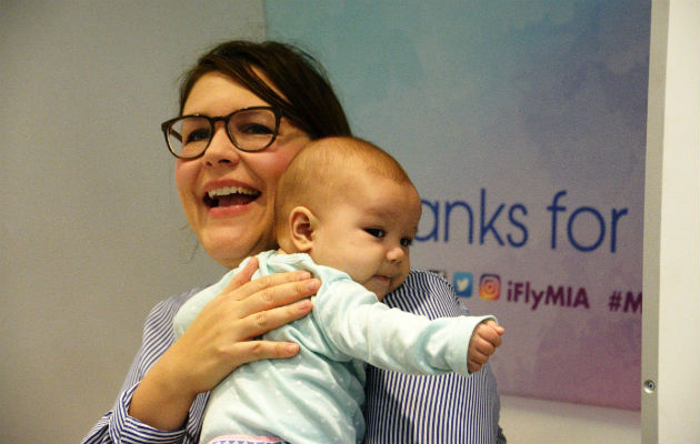 Una área especial para madres e hijos. FOTO/EFE