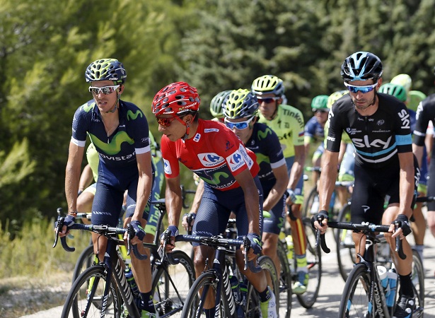Quintana en plena carrera. Foto/EFE
