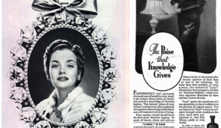 Anuncio de Lysol 1940.