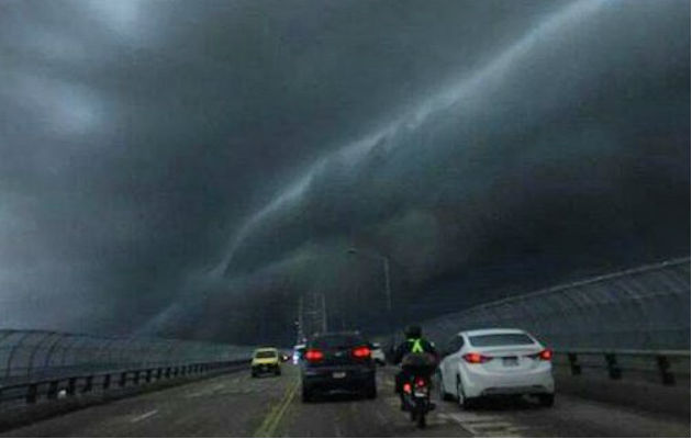 Vía Puente de Las Américas. @TraficoCPanama.