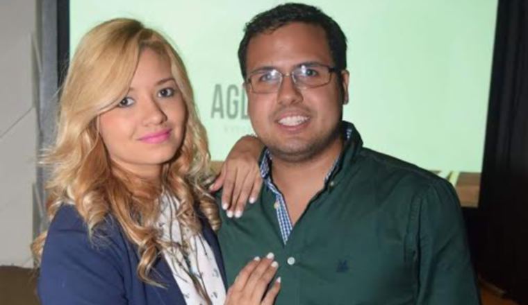 2. Oriana Colmenares y Efraín Barreto.