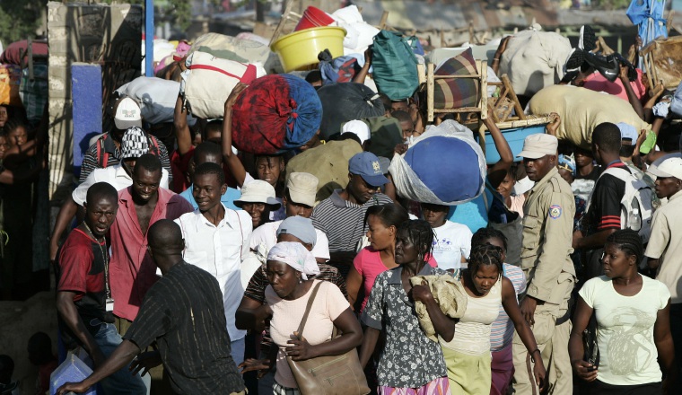 Inicialmente, muchos inmigrantes salieron hacia R. Dominicana. /Foto EFE
