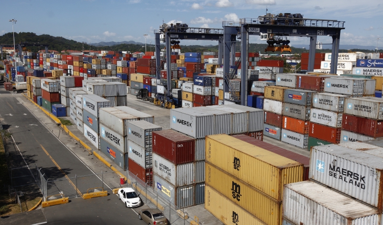 El volumen de carga en los puertos nacionales ha disminuido considerablemente debido a la situación económica mundial. /Foto Archivo