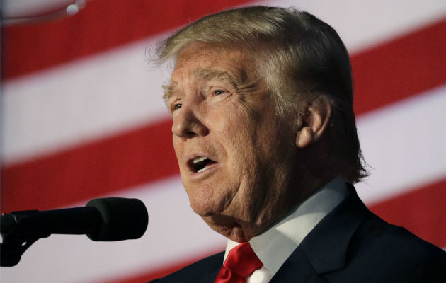 Donald Trump en otro escándalo. FOTO/AP