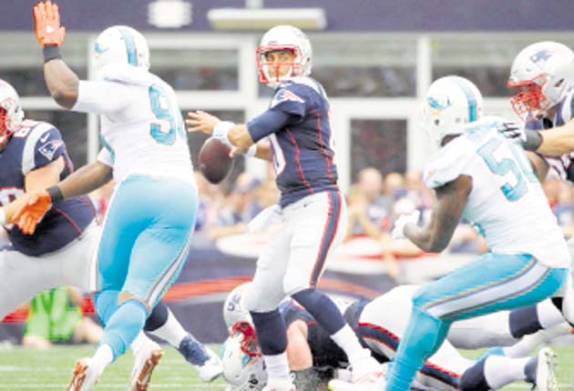 Sin Brady, Patriots le tienen la medida a los Dolphins de Miami