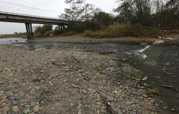 El rio Pacora está devastado 