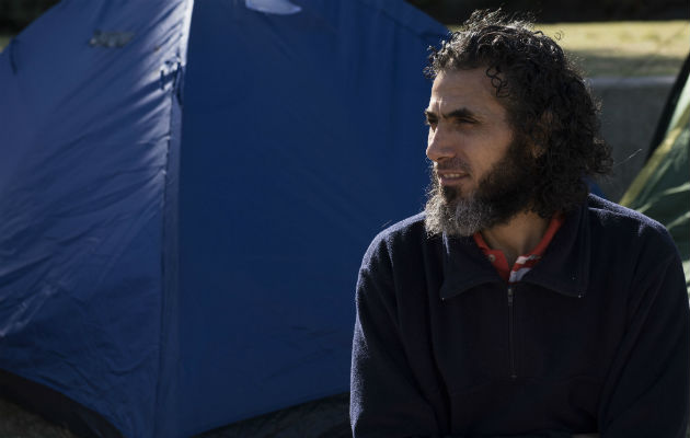 Abu Wa'el Dhiab, de 45 años lleva dos meses en huelga de hambre. FOTO/AP