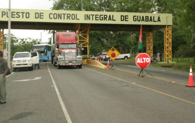 Los puestos claves para combatir las acciones del narcotráfico son los puestos de Control de Guabalá. 