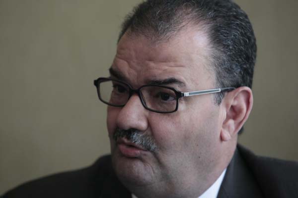 El abogado Carlos Carrillo identificó a Edgar Tión en audiencia. /Foto Víctor Arosemena