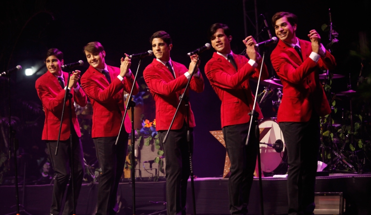 La banda panameña Retz abrió el espectáculo.