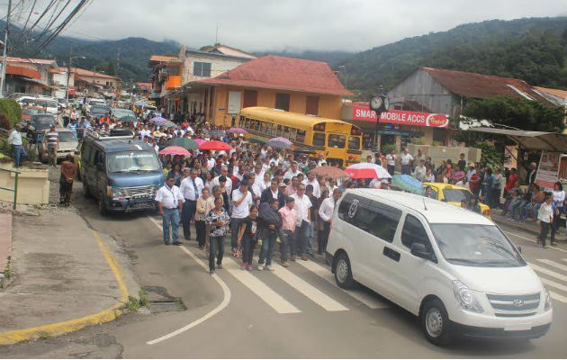 Cortejo fúnebre. Foto: Mayra Madrid