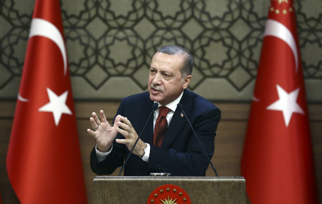 Recep Tayyip Erdogan. FOTO/AP