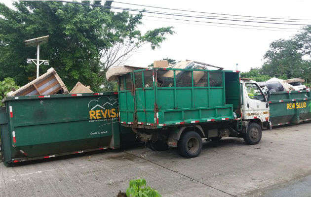 Otra imagen de la trabajos. Foto/Alcaldía de San Miguleito