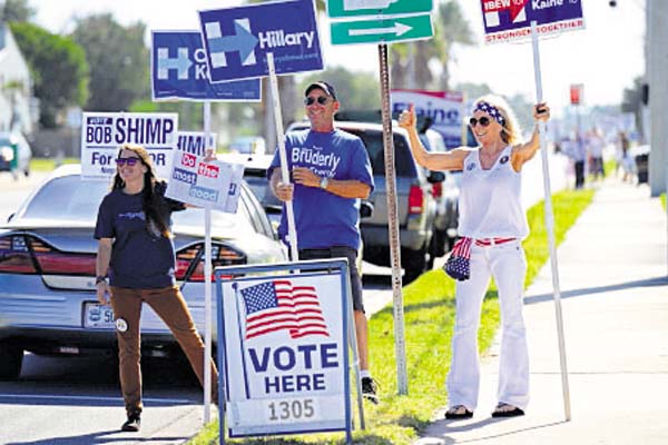 Más de la mitad de Florida votó con antelación
