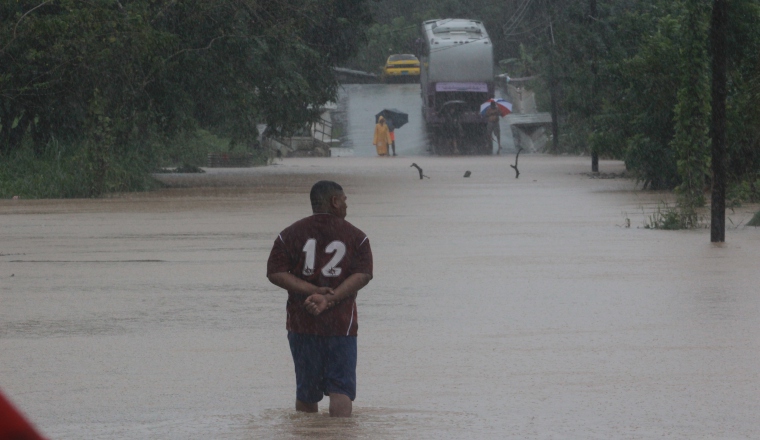 Más de 30 casas resultaron afectadas en Chilibre.