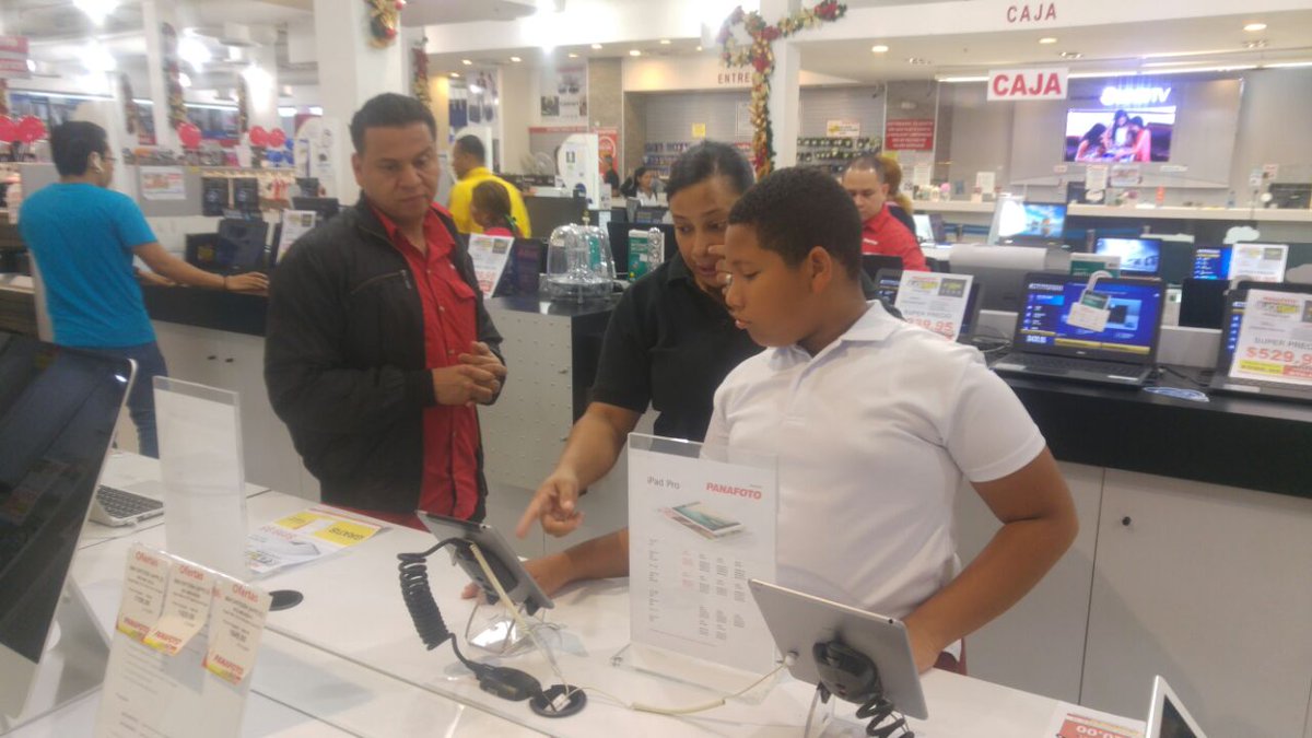 Equipos electrónicos, los más buscados como cada año. Foto: Edwin González.