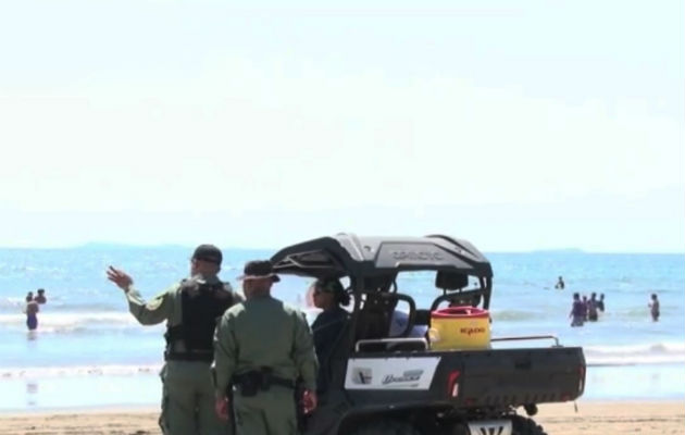 FTC desplegada en playas.