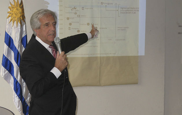 Presidente de Uruguay Tabaré Vázquez. FOTO/EFE