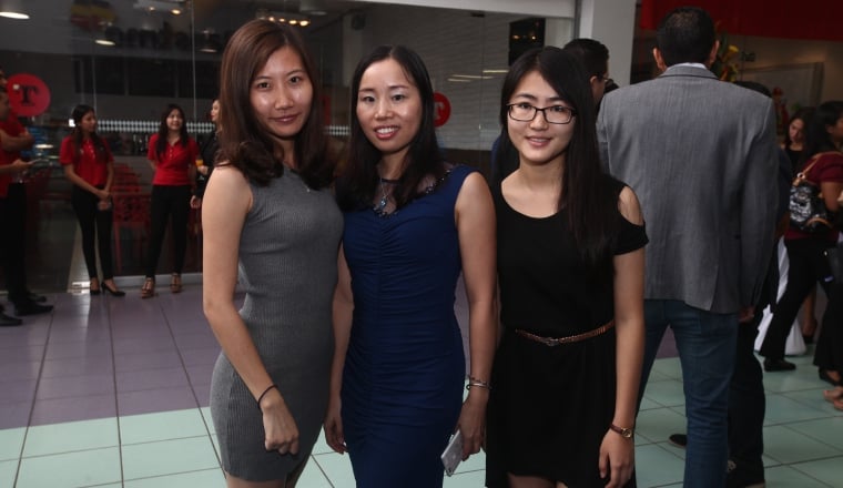 3. Cindy Xu, Fanny Wu e Ivy Zhong.