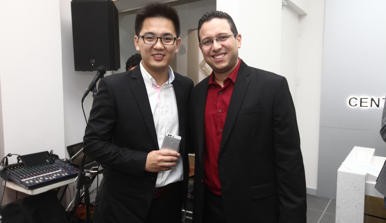 4. Barri Liu y Guillermo Ruiz.