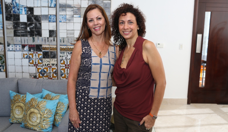 3. Silvia de Balarezo y Duna Roello. 3. Silvia de Balarezo y Duna Roello.
