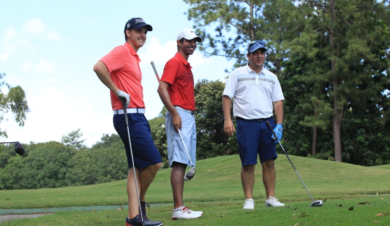 Dunne, Ordóñez y Luis Cargiulo en un evento el fin de semana. Dunne, Ordóñez y Luis Cargiulo en un evento el fin de semana. /Foto Anayansi Gamez