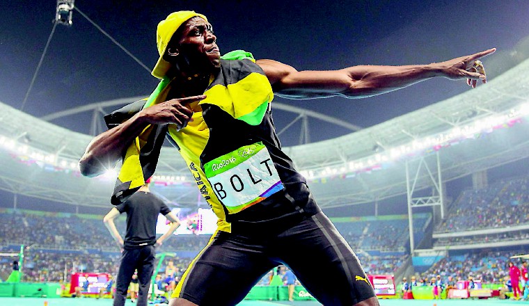Nombre de nacimiento:  Usain St. Leo Bolt