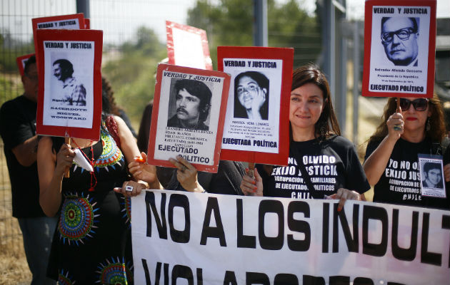 Familiares de Ejecutados Políticos, exigen justicia. FOTO/EFE