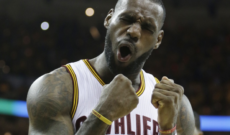 Lebron James quiere repetir la hazaña del 2015 con los Cleveland Cavaliers.