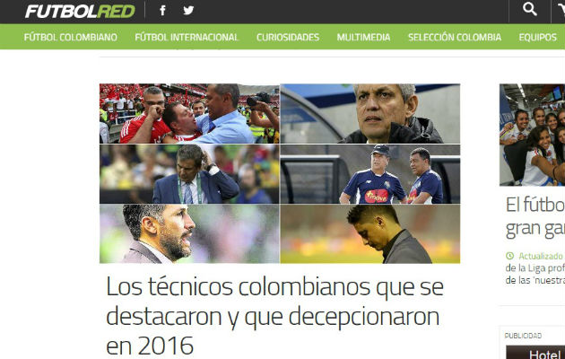 El sitio futbolred.com (Colombia) elaboró la lista.