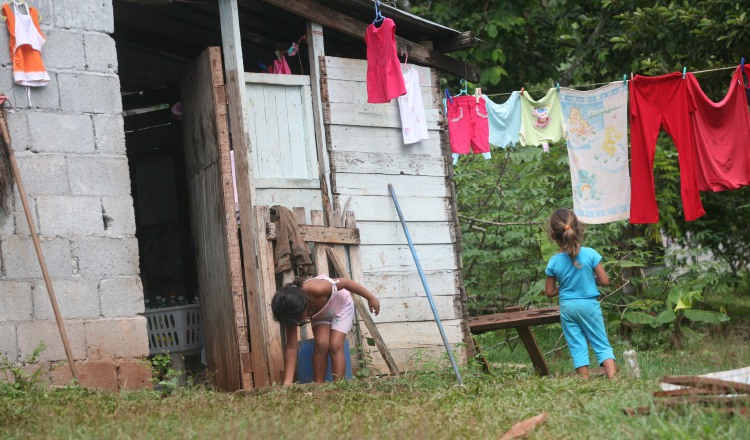 La pobreza en Panamá está por el orden de 24% de la población, según las últimas estadísticas.  Archivo