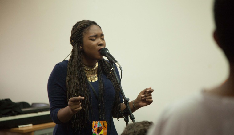 Gospel. Lleva el sello de los afrodescendientes. /Foto Ángel Emmanuel