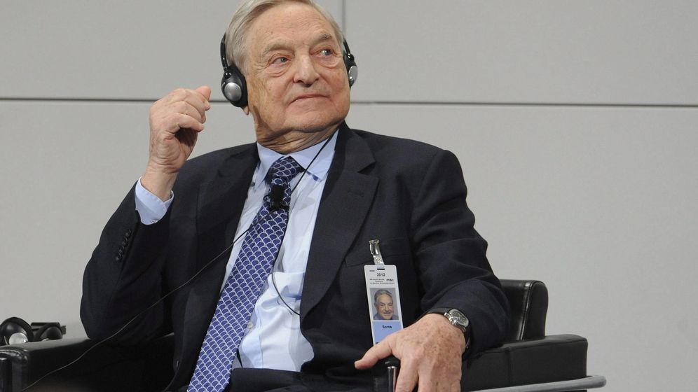 El magnate George Soros, critica fuertemente a Donald Trump. FOTO/EFE