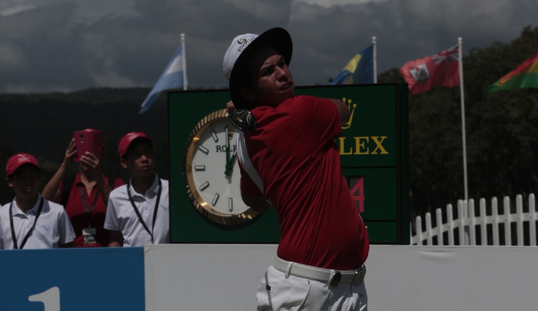 El peruano Julián Périco cedió el liderato del torneo. El peruano Julián Périco cedió el liderato del torneo. /Foto Víctor Arosemena
