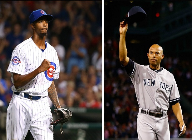 Edwards Jr. admira a Mariano.