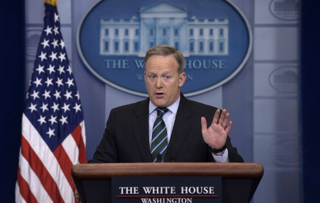 Sean Spicer. Foto/ AP