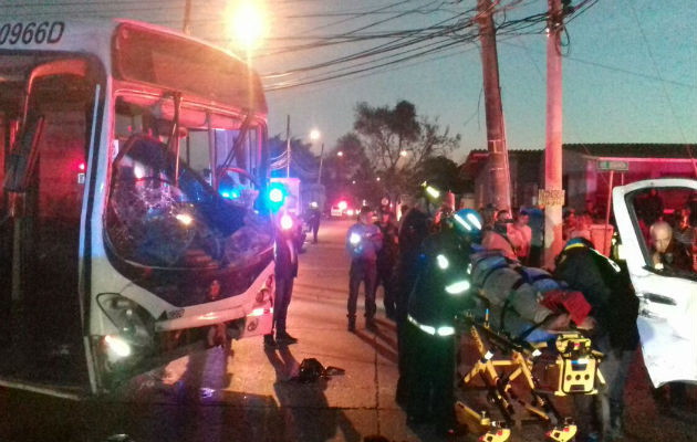 El accidente se registro en horas de la mañana