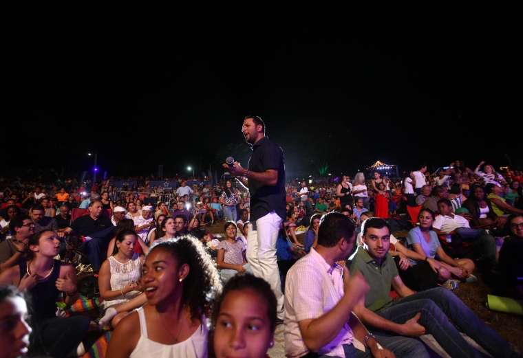 Manuel Corredera. Estuvo en la apertura y el cierre de Musicalion.