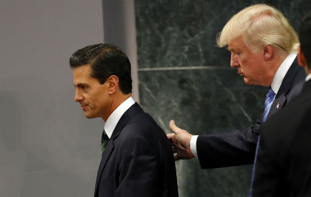 En febrero, Peña Nieto (2012-2018) logró una ligera recuperación tras la cancelación de su visita a EE.UU., programada el 31 de enero.