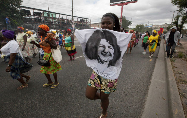 Recuerdan a la ambientalista hondureña Berta Cáceres. FOTO/EFE