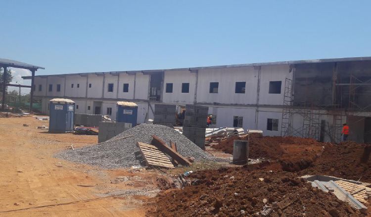 Aún no concluyen la construcción del colegio Pablo Emilio Corsen en Pedregal, distrito de David. /Foto José Vásquez 