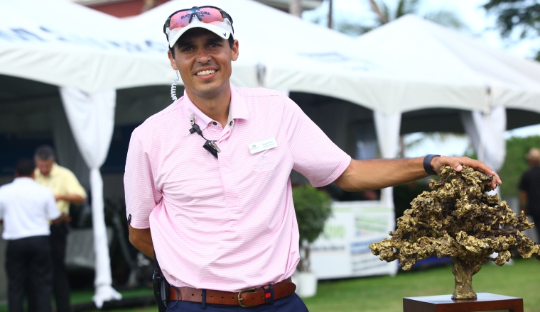 Miguel Marín: Estuvo al frente del torneo durante los tres años que se realizó en Buenaventura Golf Club. Para él, estos años le dejaron gratos recuerdos, sobre todo porque la relación con el equipo del PGA Tour LA siempre fue buena./Foto Anayansi Gamez