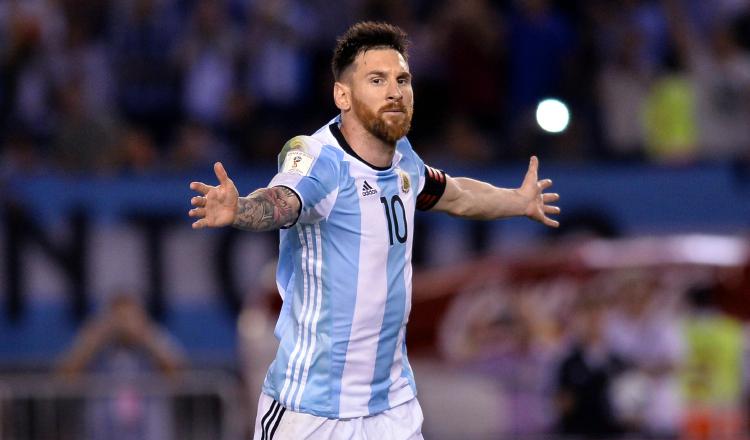 Messi no falló la oportunidad que tuvo. /Foto EFE