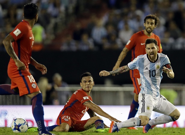 Messi no falló el penal esta vez. 