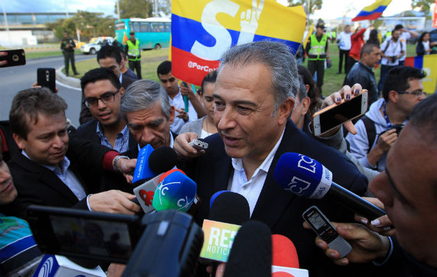 El general retirado de la Policía Óscar Naranjo, reemplaza a Germán Vargas Lleras. FOTO/EFE